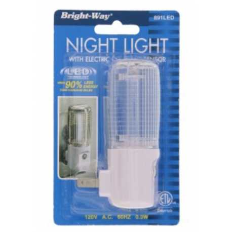 Lampara de Noche enchufable LED Ferreteria