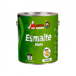 Esmalte Mate Premium Galón Manpica Ferreteria