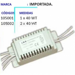 Balastro Electronico Para Tubo Lineal Ferreteria CASAV-105001 