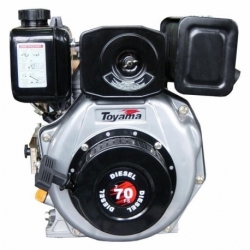 Motor Diesel 6 Hp 3600 Rpm Eje Cuña Para T70 FS Ferreteria